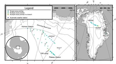 Spatial Distribution of Crusts in Antarctic and Greenland Snowpacks and Implications for Snow and Firn Studies
